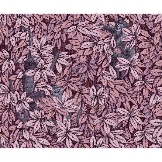 Cole & Son - Foglie E Scimmie - Blush - 123/10048.CS.0