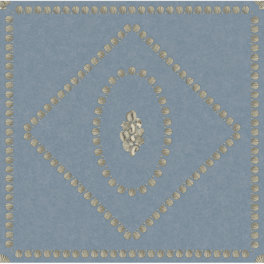 Cole & Son - Conchiglie - Denim - 123/5022.CS.0
