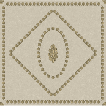 Cole & Son - Conchiglie - Gold On Stone - 123/5025.CS.0