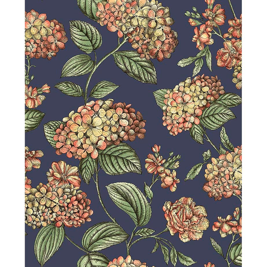 Cole & Son - Ramo Di Ortensia - Coral - 123/8040.CS.0