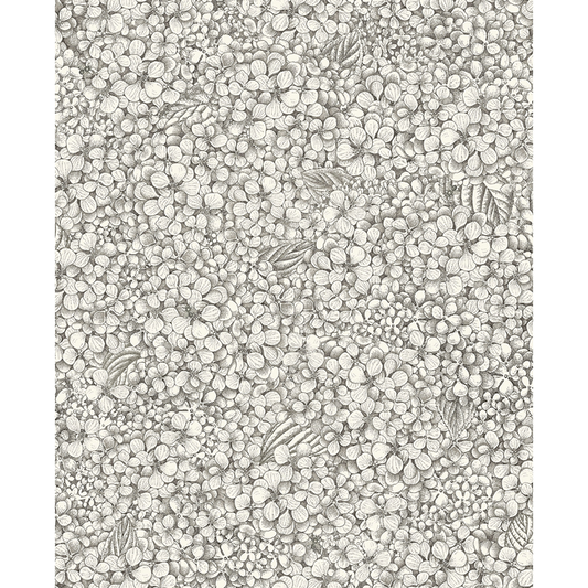 Cole & Son - Ortensia - Black & White - 123/9043.CS.0