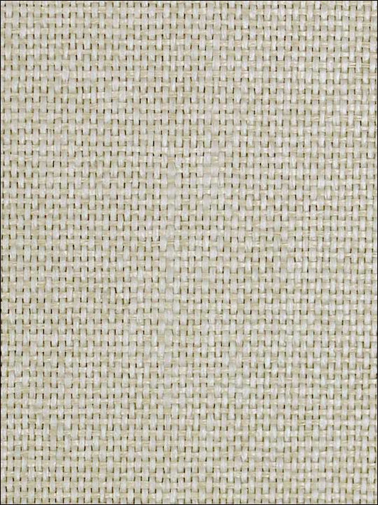 Scalamandre SC0001G1189 Basket Weave Grey Wallpaper