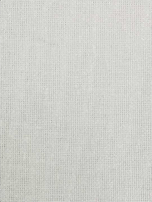 Scalamandre SC0001G1191 Basket Weave White Wallpaper