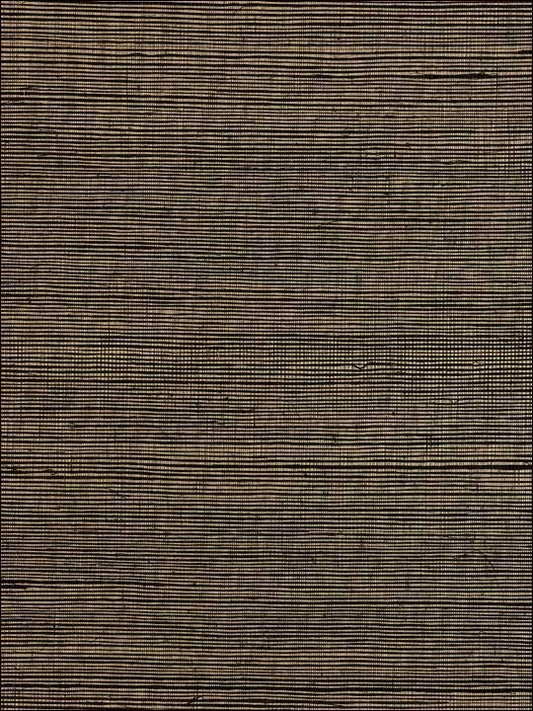 Scalamandre SC0005WP88338 Metal Sisal Blackened Gold Wallpaper
