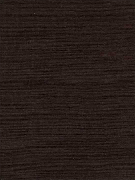 Scalamandre SC0010WP88341 Fine Sisal Espresso Wallpaper