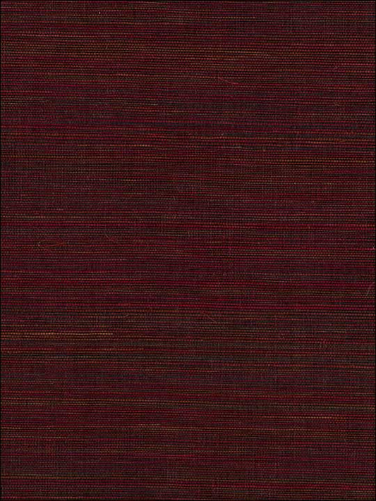 Scalamandre SC0008WP88347 Shantung Grasscloth Cerise Wallpaper