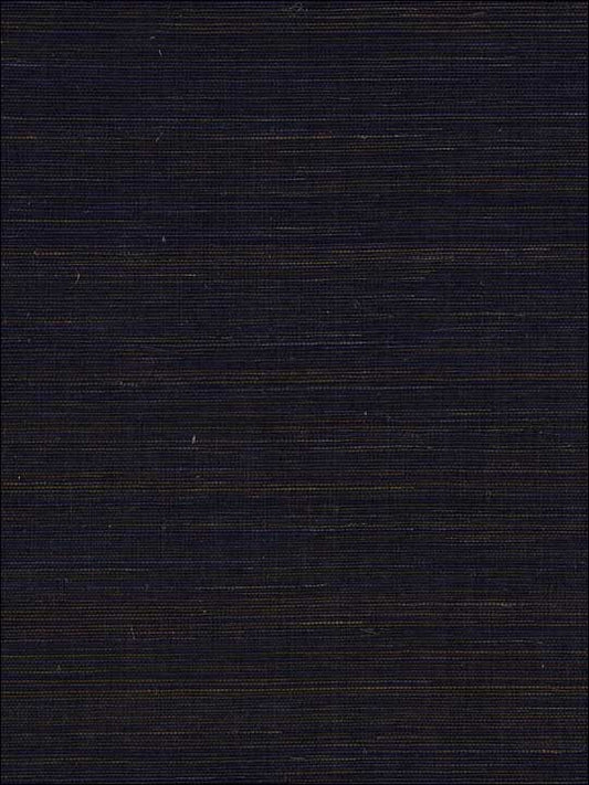Scalamandre SC0011WP88347 Shantung Grasscloth Lapis Wallpaper
