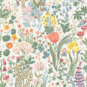 Schumacher - Blomsterhav - Multi - 2053 - Wallpaper
