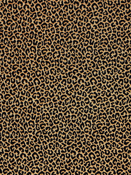 Scalamandre Panthera Velvet Ebony Fabric - SCALA 27037-006