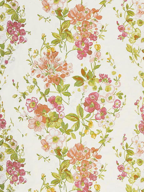 scalamandre antonella lampas blossom fabric - scala 27224-001