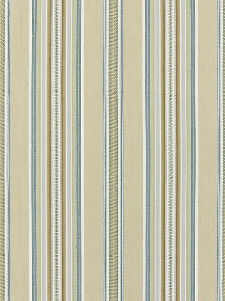 scalamandre cyrus cotton stripe prairie fabric - scala 27180-001