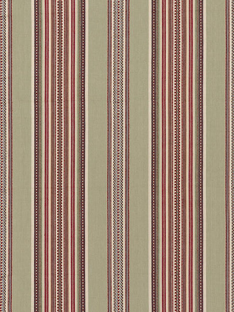 scalamandre cyrus cotton stripe sandalwood fabric - scala 27180-004