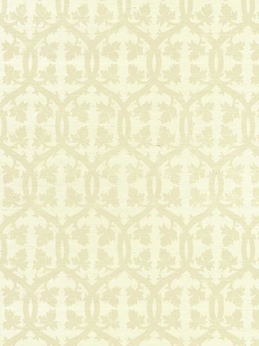 Scalamandre SC0001WP88379 Falk Manor House Sisal Ecru Wallpaper