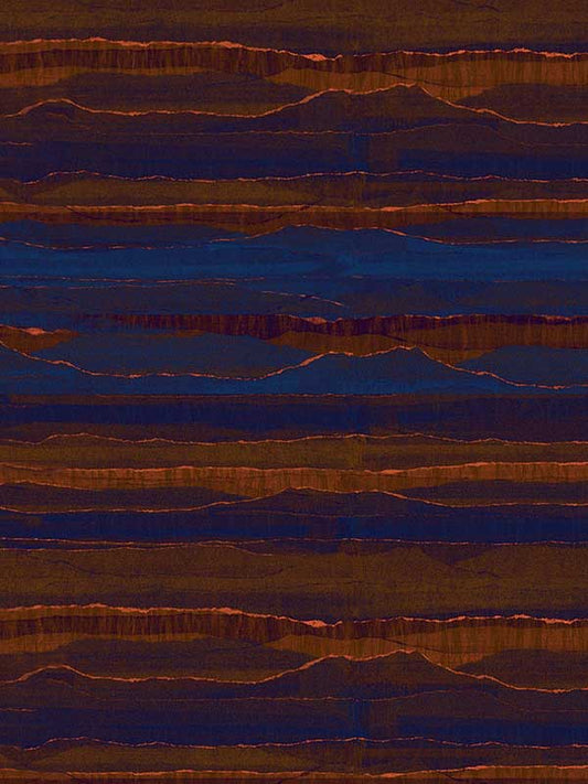 Scalamandre SC0001WP88452 Hida Blue Agate Wallpaper