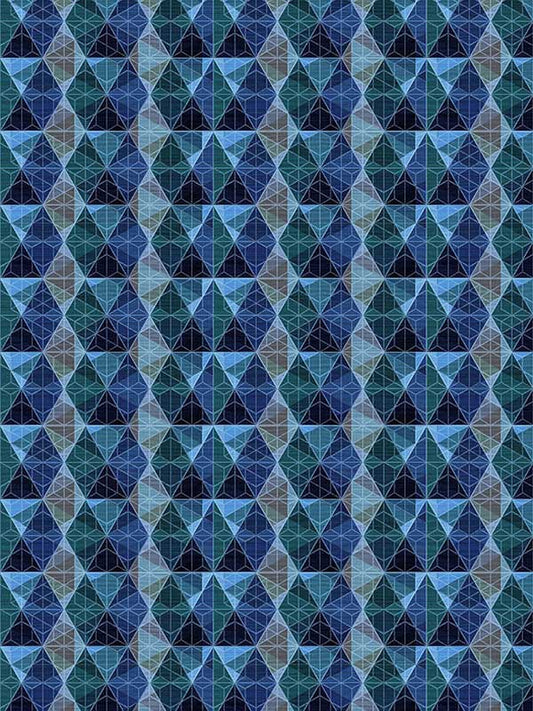 Scalamandre SC0001WP88453 Kobe Midnight Wallpaper