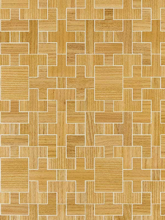 Scalamandre SC0001WP88480 Allegro Wood Macademia Wallpaper
