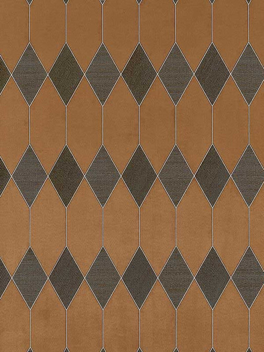 Scalamandre SC0002WP88460 Cadence Bronze Wallpaper