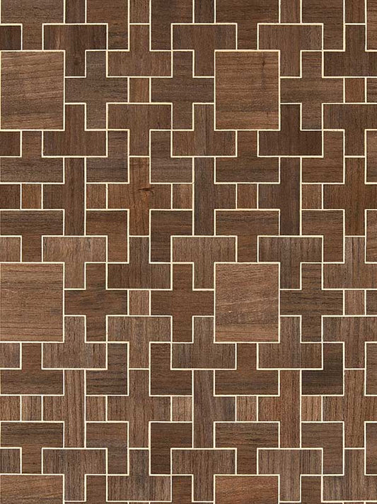 Scalamandre SC0002WP88480 Allegro Wood Hazelnut Wallpaper