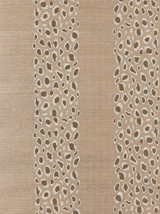 Scalamandre SC0003WP88446 Catwalk Embellished Grasscloth Desert Wallpaper