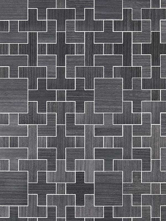 Scalamandre SC0003WP88480 Allegro Wood Wolf Wallpaper