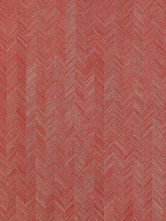 Scalamandre SC0005WP88473 Glissando Crimson Wallpaper