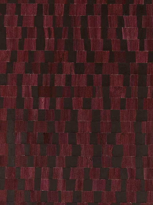 Scalamandre SC0010WP88481 Capriccio Maroon Wallpaper