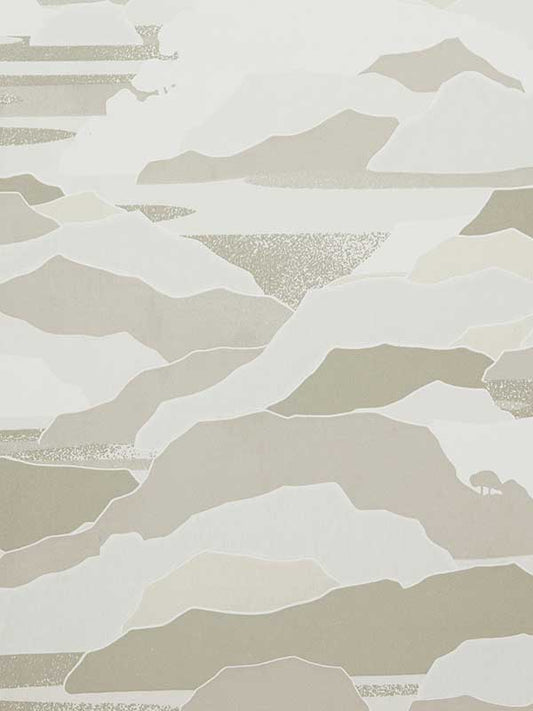 Scalamandre WH000016443 Colline Naturel Wallpaper