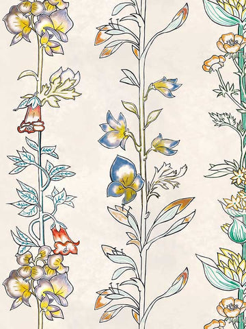 scalamandre - milly la foret herbier wallpaper - wh 000016471