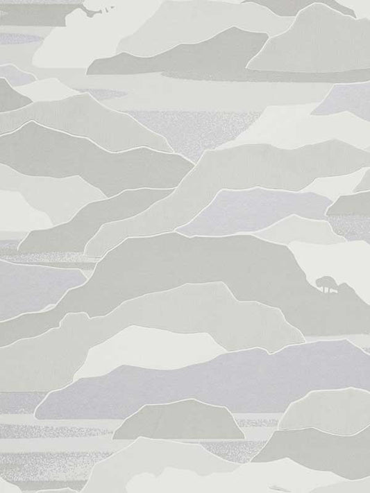 Scalamandre WH000026443 Colline Brume Wallpaper