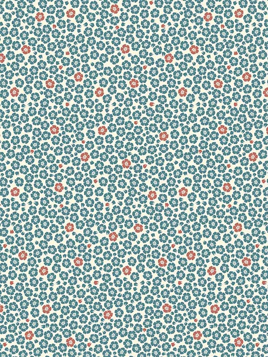 Scalamandre WH000033331 Coquelicot Ocean Wallpaper