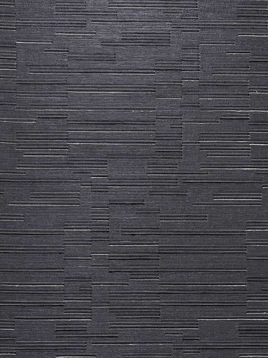 Scalamandre WH000046448 Rabane Charbon Wallpaper