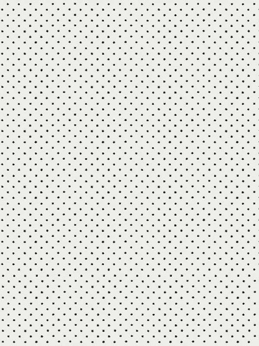 Scalamandre WHN000EP0665 Lee Black On White Wallpaper