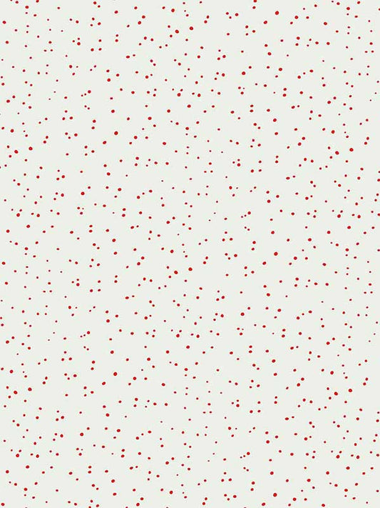 Scalamandre WHN000RP1008 Van Red On White Wallpaper