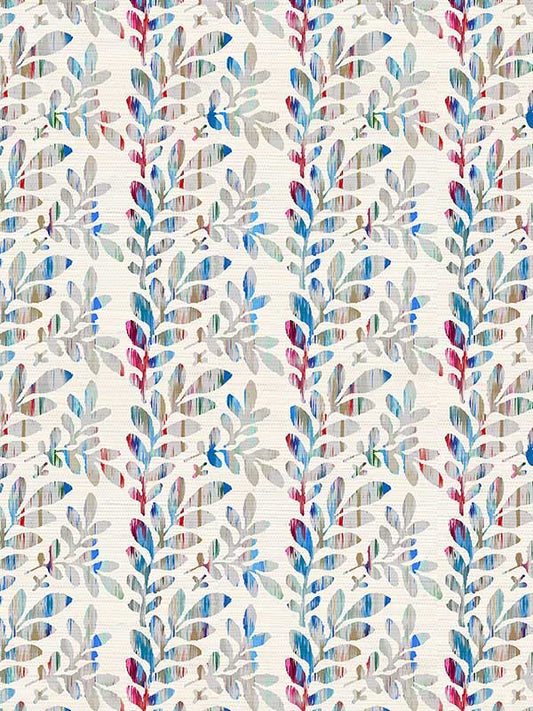 Scalamandre WNM0001RIES Tuileries French Blue Wallpaper