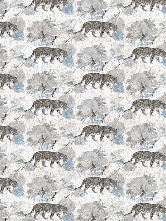 Scalamandre WNM0002LEOP Leopard Walk Powder Wallpaper