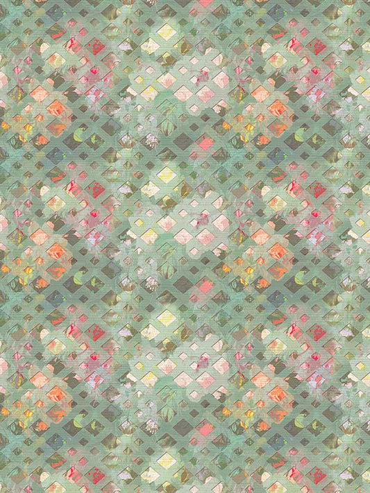 Scalamandre WNM0003DEFO Defosse Trellis Brandun Wallpaper