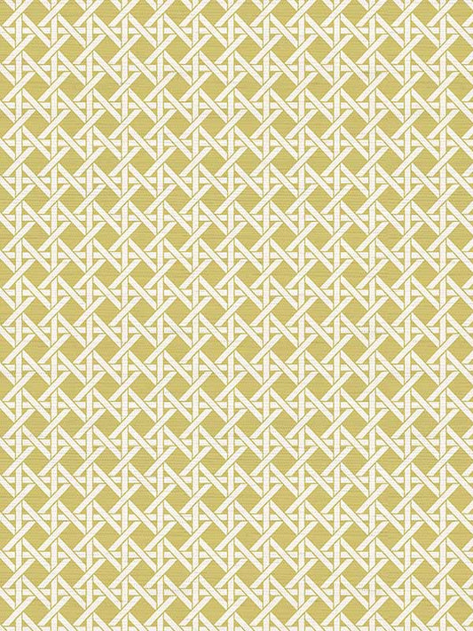 Scalamandre WNM0003DEVO Devon Weave Citrus Wallpaper