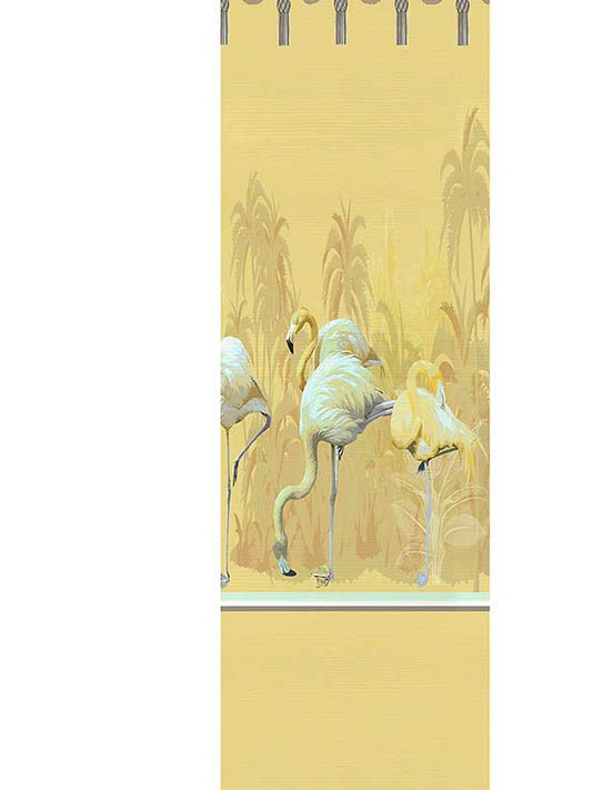 Scalamandre WNM0003PSRP Palm Springs Dyptich Golden Right Panel Wallpaper