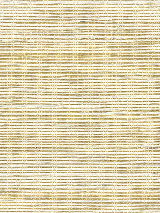 Scalamandre SC0005G1194 Sisal Metallic Gold Pearl Wallpaper
