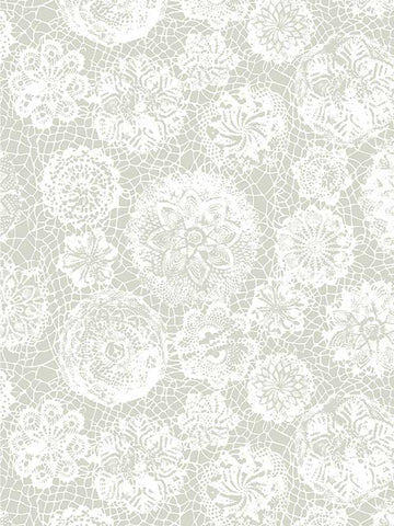 Scalamandre - Punto Madama Naturel Wallpaper - WH 000013334