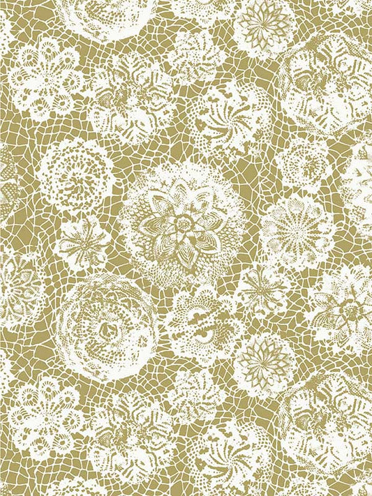 Scalamandre WH000023334 Punto Madama Pollen Wallpaper