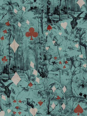 Scalamandre - Beriba Celadon Wallpaper - WH 000033333