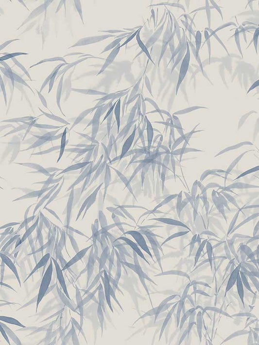 Scalamandre WSB0005S1011 Jon Indigo Blue Wallpaper