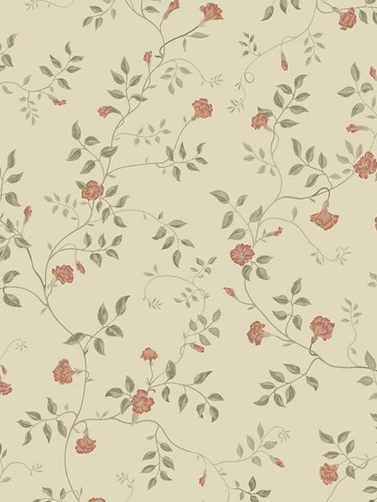 Scalamandre WSB00120840 Henny Ginseng Wallpaper