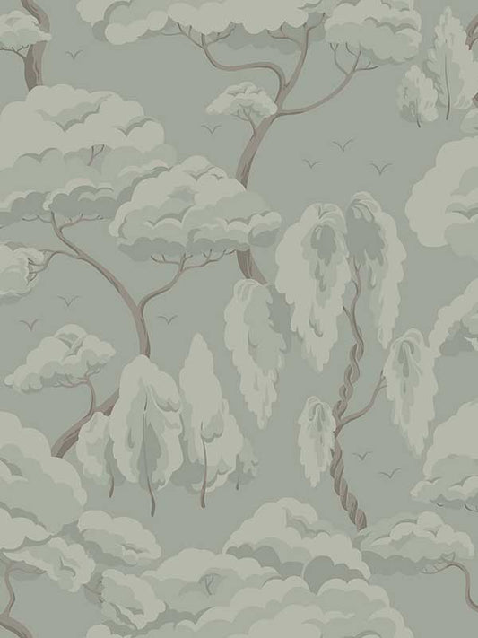 Scalamandre WSB002410123 Kristoffer Sage Green Wallpaper