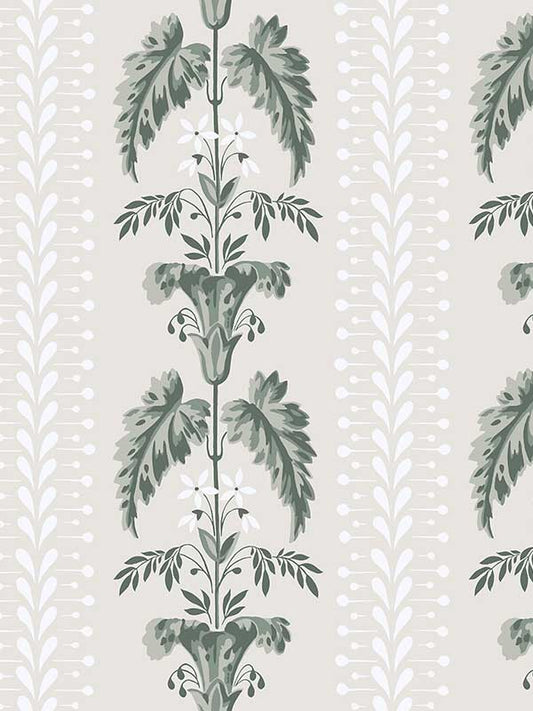 Scalamandre WSB00280831 Sophie Spring Green Wallpaper