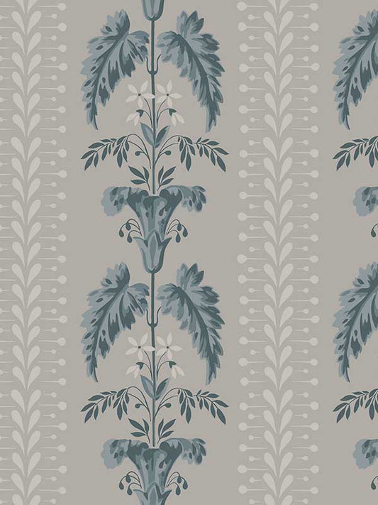 Scalamandre WSB00360831 Sophie Indigo Blue Wallpaper