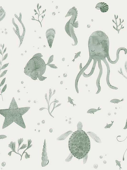Scalamandre WSB00380243 Della Jade Wallpaper