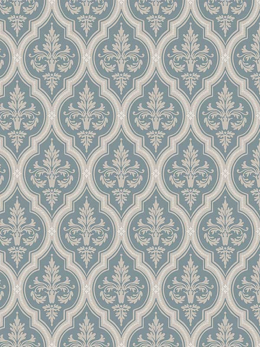 Scalamandre WSB00460829 Lillie Indigo Blue Wallpaper