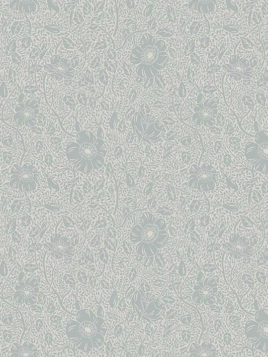 Scalamandre WSB00560814 Anton Misty Blue Wallpaper